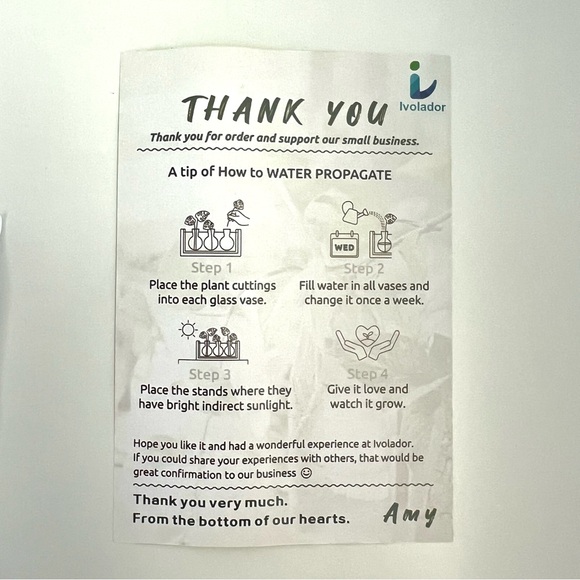 NIB Wall Hanging Plant Terrarium- Brown - Picture 7 of 13